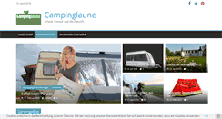 Desktop Screenshot of campinglaune.de